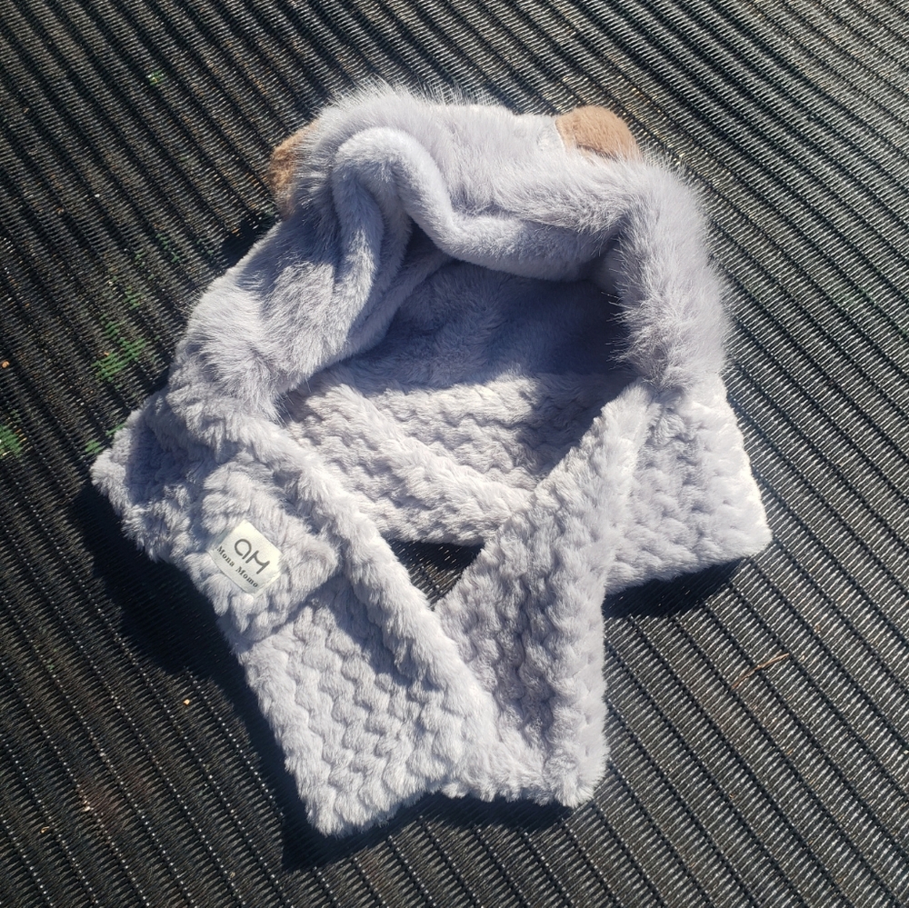 Kit Scarf Cat Animal Ears Hat